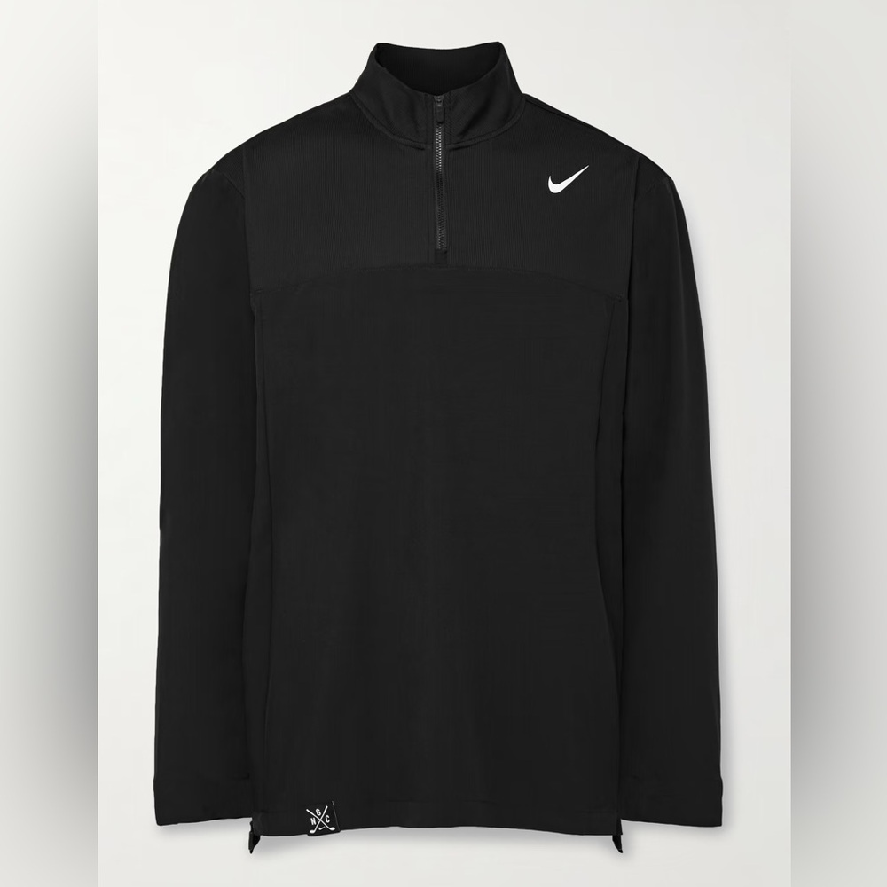Nike Golf Club Logo-Print Dri-FIT Half-Zip Golf Jacket